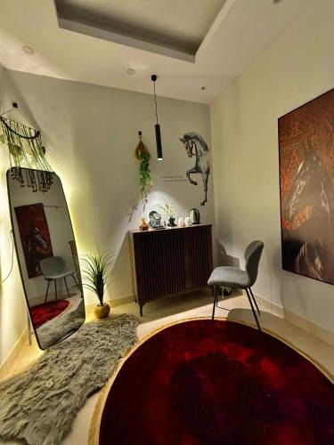 Buraydah Apartment | غرفه وصاله مودرن بدخول ذكي