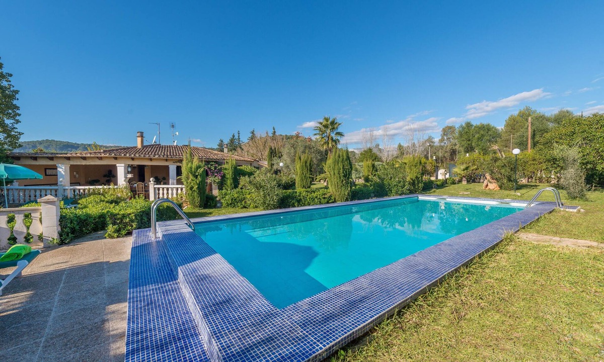 Crestatx Villa | HIBISCUS - Traditional villa with private pool and beautiful garden. Free WiFi