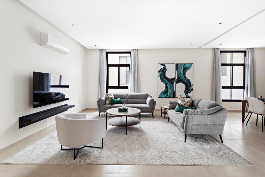 Riyadh Apartment | Mabaat-Executive 3BR-Irqah - 465