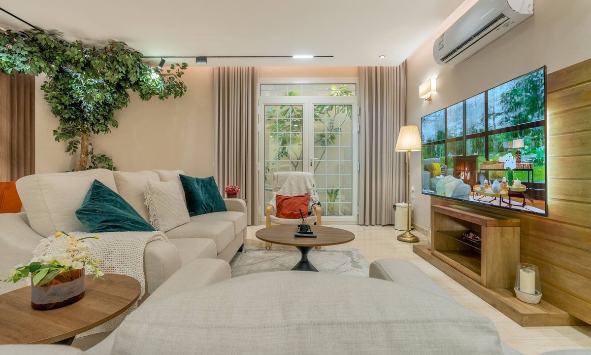 Riyadh Apartment | Modern 3-bedroom apartment with garden