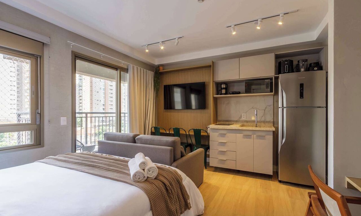 Perdizes Apartment | Studio Completo a 5min do Allianz e Pacaembu GP94