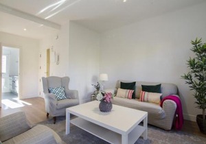 2 bedrooms 2 bathrooms furnished - Bernabeu - Business area with terrace - Minty Stay