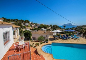 Anna-2 - sea view villa with private pool in Benissa