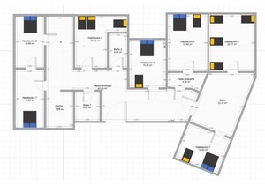 Apartment Key Plaza Universidad - Gran Via with Balcony & A/C