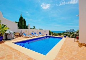 Argentario-4 - sea view villa with private pool in Benissa