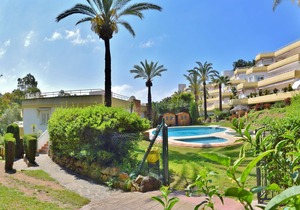 Bright&Large Penthouse, 2Terraces, Pools, Garden, 2 swimming Pools,Beachs, Golf