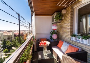 Bright & Modern 2BR Apartment in Heart of Upscale Barrio Salamanca. Great Views