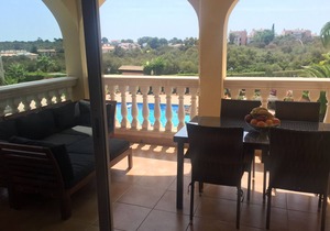 Cala Anguila 315: Beach apartment fully equipped, with pool, gardens and WIFI