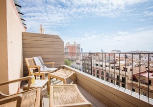 Central penthouse with terrace Placa Catalunya III