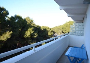 Pujols15 : Very central apartment overlooking the pine forest of Es Pujols.