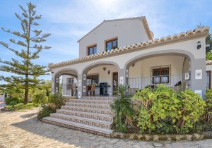 Rustic and classic villa in Javea, Costa Blanca, Spain with private pool for 4 persons