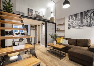 Stylish duplex apartment in Retiro.