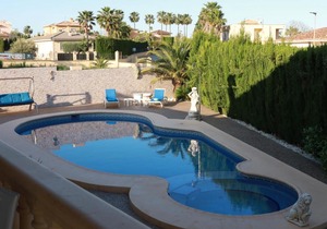 Villa Tres Palmeras en Alfaz del Pi , Albir, Benidorm