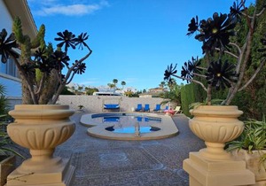 Villa Tres Palmeras en Alfaz del Pi , Albir, Benidorm