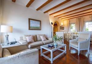 Wonderful and cheerful house with communal pool in Javea, on the Costa Blanca, Spain for 6 persons