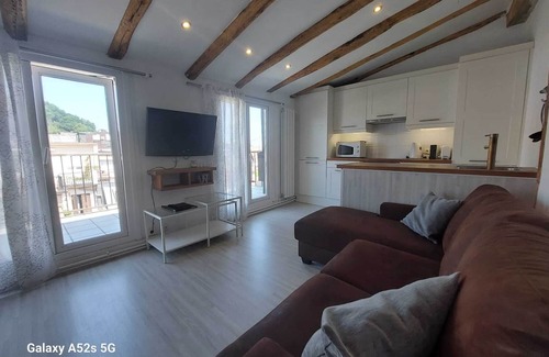 San Sebastian Centro Apartment | Alderdi Eder. Con vistas a la bahía de La Concha