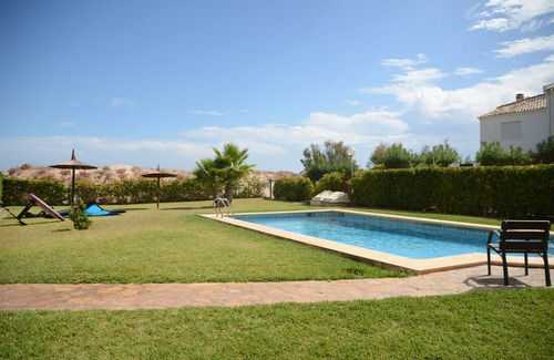 Molinell Apartment | Frontline 2 Bed Apartment with 50sqm private terrace and Pool by the dunes