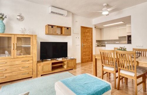 Orihuela Costa Apartment | Golfside Hideaway with Rooftop Views & Sunlight
