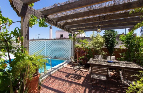 Feria House | Miguel Terrace. 4 bedrooms, 4 bathrooms, terrace and private pool