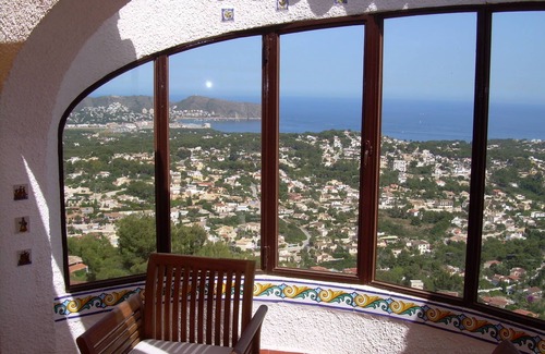 Benissa Coast Villa | SUPER LUXURY, INCREDIBLE VIEWS 180º TO THE SEA, CLIMATIZED INFINITE POOL 12 PAX