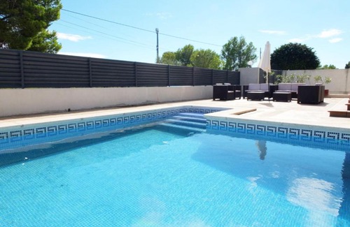 Les Tres Cales Villa | Villa Anabella with sea & mountain views air-conditioning & private swimming pool