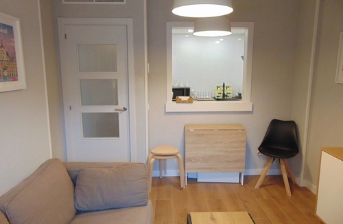 Rejas Apartment | Airport plenilunio suites beige by beBalmy