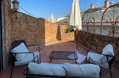 Xativa Apartment | Apartamento dúplex de Lujo en el centro ciudad con terraza y vistas al castillo