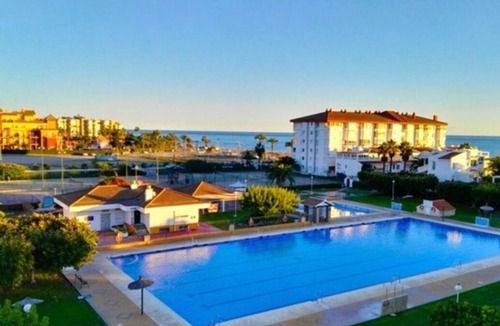 Torrox Costa Apartment | Apartment in Laguna Beach 1st Line Beach with WIFI