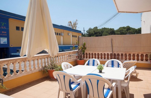 Can Picafort Apartment | Apartment Obelisc-2 near the Beach with Terrace & Wi-Fi