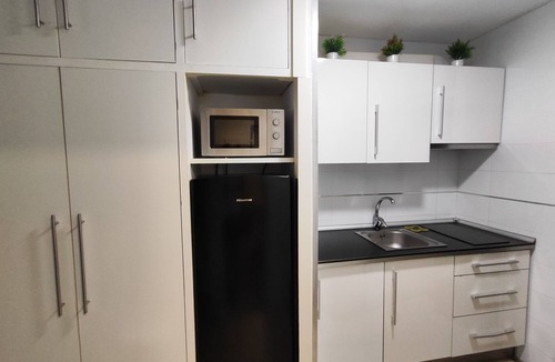 Calahonda Apartment | Beachfront, overlooking the sea, Air conditioning.