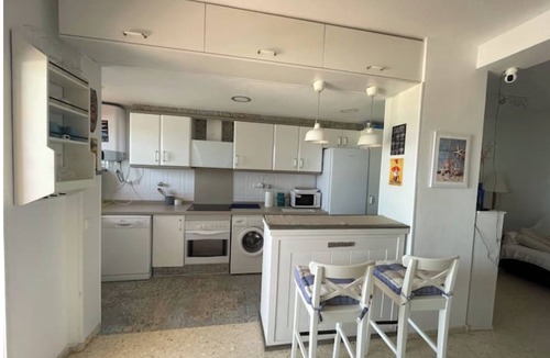 Port Saplaya Apartment | Beautiful apartment with large terrace on the beach in Porto Zaparaya