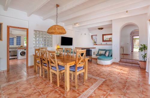 Sant Josep de sa Talaia Villa | Beautiful house with large pool for 8 in the hills of San Jose very well located