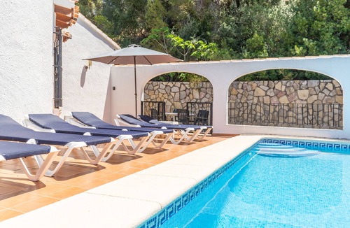 Pego Villa | Beautiful villa "Villamax" with magnificent views across the orange groves, mountains & coast