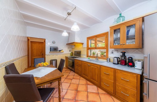 Alcudia Villa | “Ca Na Rosa” close to the Beach with Wi-Fi, A/C, Terrace, Garden & Pool