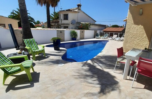 Els Poblets Villa | CHARMING AIR-CONDITIONED VILLA WITH PRIVATE POOL, GARDEN, NEAR THE SEA AND SHOPS