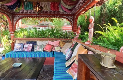 Santa Cruz del Retamar House | Country House 'Maravilloso Jardin Oriental' with Mountain View, Wi-Fi and Air Conditioning