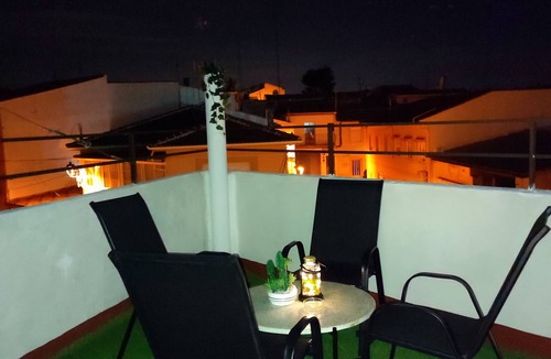 Villarejo de Salvanes House | Cozy, bright, terrace-solarium, rustic living room. Very close to Madrid.