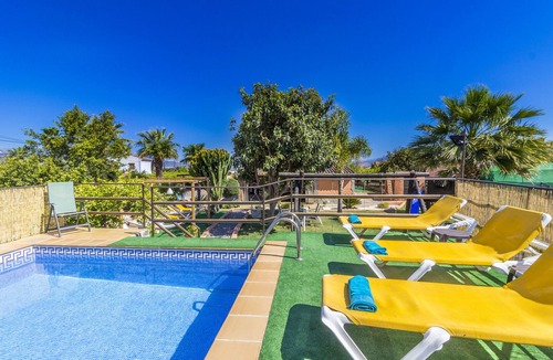 Alhaurin el Grande Villa | Cubo's Villa Family/Air conditioning/Wifi/private pool/children's area
