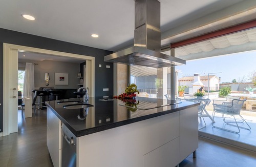 Muro Villa | Es Garrover Es Velar with XXL pool, playground, volleyball, billiards, gym.