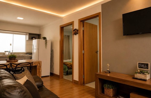 Centro Ski Chalet | Flat 2 com Jacuzzi Aquecida em Capitólio