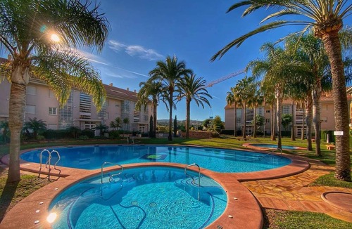 Platja de l'Arenal Apartment | Golden Gardens Apartment with pool and gym near the Arenal beach and amenities