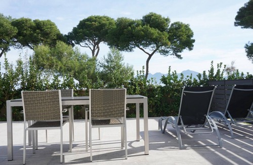 Puerto de Pollensa Apartment | Ground Floor With Stunning Sea Views And Private Terrace, Shared Pool