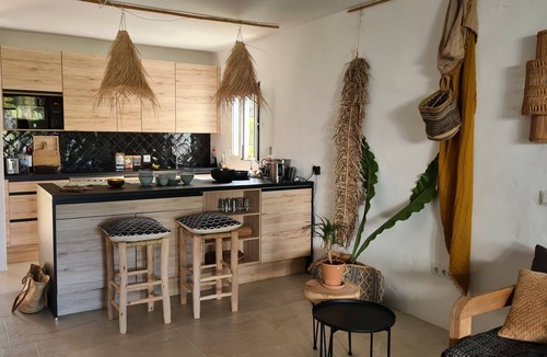 Cala Vadella Apartment | La Pause, apartment 2 bedrooms 2 bathrooms on the garden level Cala Vadella