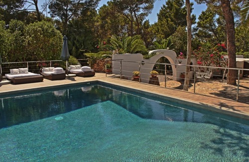 San Antonio Bay House | Large Ibizan house - set in an lush garden- 2 pools. Quiet and accessible