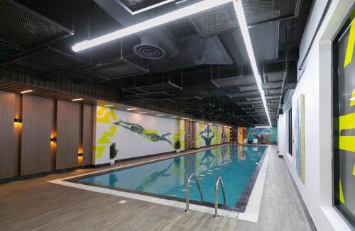 Riyadh Apartment | Layali Properties - Boho Oasis 3BR Apt - Convention and Exhibition Center
