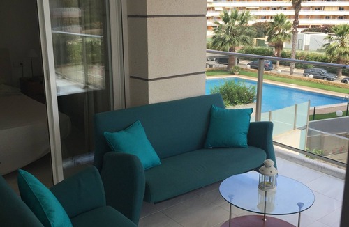 Calpe Apartment | Luxury sea views apart -Sea Prime Position just 25m to beach, chill out terrace