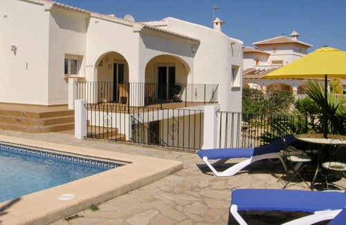 Benimeit Villa | Modern, spacious villa in enclosed and secluded garden and private pool
