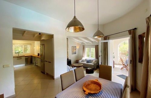 Binibeca Villa | Private villa with mature gardens, 2 minutes walk from sandy beach.