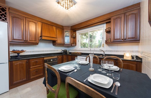 Alcudia Villa | RAN DE MAR Villa First sea line for 8 persons WiFi and AC