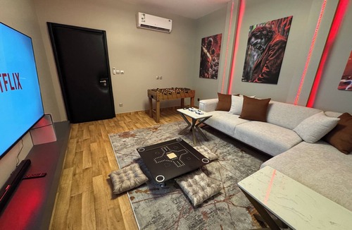 Riyadh Apartment | Spacious 3-bedroom apartment with Game room in lovely Qurtoba